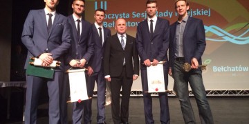 Złoci medaliści honorowymi obywatelami Bełchatowa